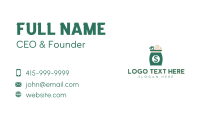 Finance Money Bag Business Card