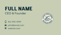 Gardening Lawn Hose Business Card Design