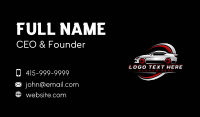 Car Repair Detailing Business Card