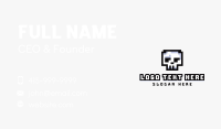 Pixel Skull Arcade  Business Card