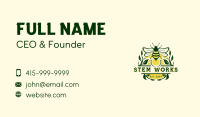 Honey Bee Apiary Business Card Design