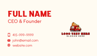 Pizza Food Truck Business Card