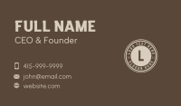 Customize Business Card example 2