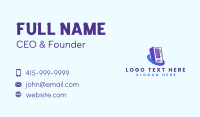Franchise Business Card example 2