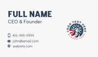 Lady Liberty Business Card example 4