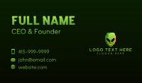 Alien Pixelated Gaming  Business Card Design