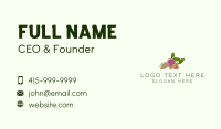 Vegetable Plant Farm Business Card Design