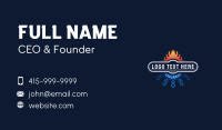 Heat Business Card example 2
