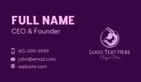 Dance Instructor Business Card example 4