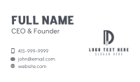 Structure Builder Engineer Business Card