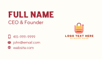 Ecommerce Retail Shopping Business Card
