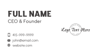 Black Urban Business   Business Card