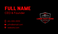 Super Car Business Card example 2