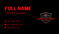 Automotive Car Garage Business Card