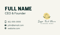 Organic Pear Fruit Business Card