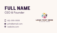 Volunteer Support Team Business Card Design