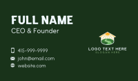 House Lawn Landscaping Business Card