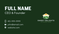House Lawn Landscaping Business Card