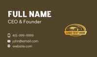 Auto Car Detailing Business Card