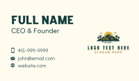 Outdoor Mountain Tourism Business Card