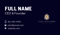 Luxury Royal Shield Business Card