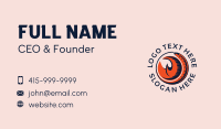 Seafood Restaurant Business Card example 2