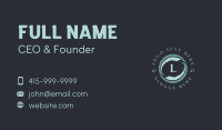 Publisher Stationery Quill Business Card