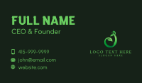Nature Leaves Wellness  Business Card Design