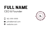 Liqour Business Card example 4