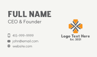 Tile Pattern Business Card example 1