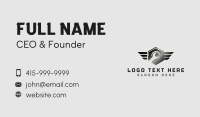 Wrench Wing Mechanic Business Card