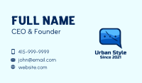 Chat Box Time Business Card