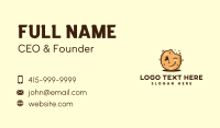 Cartoon Food Cookie Business Card