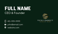 Premium Business Company Letter S Business Card