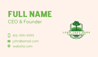 Nature Tree Woodwork Business Card