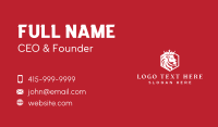 Royal Crown Lion Business Card Design