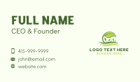Leaf Grass Landscaping Business Card Design