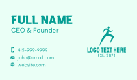 Athlete Runner Business Card