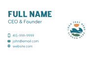 Wave Beach Resort Business Card