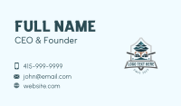 Chainsaw Business Card example 3