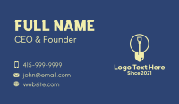 Shovel Construction Tool  Business Card