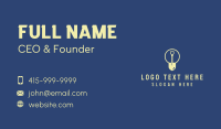 Shovel Construction Tool  Business Card