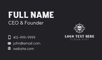 Combat Skull Weaponry Business Card