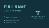 Letter Y Business Card example 3