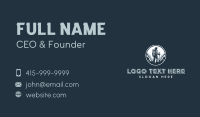 Survival Mountaineering Hike  Business Card