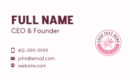 Yarn Ball Crochet Business Card Design