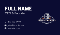 Car Tire Mechanic Business Card