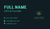 Charity Care Organization Business Card Image Preview