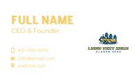 Automotive Car Wash Business Card