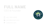 Outdoor Mountain Hike Business Card